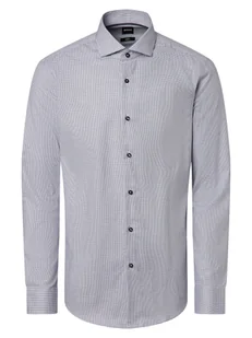 BOSS Koszula męska Mężczyźni Slim Fit Bawełna niebieski|biały|czarny|wielokolorowy wzorzysty, 42 - Koszule męskie - miniaturka - grafika 1