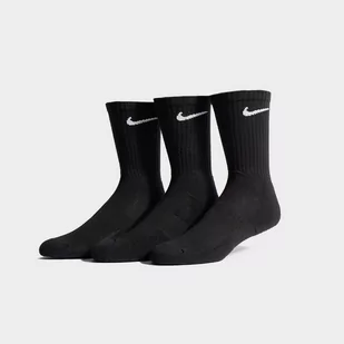 NIKE 3-PACK CUSHIONED CREW SOCKS  CZARNY SX7664-010 - Nike - Skarpetki damskie - miniaturka - grafika 1