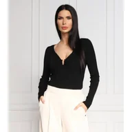 Bluzki damskie - GUESS Bluzka NICOLE | Slim Fit - miniaturka - grafika 1