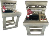 Place zabaw - Drewniana KUCHNIA Błotna OGRODOWA dla DZIECI Plenerowa + Akcesoria Garnki - miniaturka - grafika 1