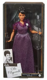 Mattel lalka Barbie Inspirujące Kobiety Ella Fitzgerald - Lalki dla dziewczynek - miniaturka - grafika 1