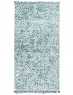 MULTI-DECOR Dywan Prestige turkusowy 80 x 150 cm z frędzlami - Dywany - miniaturka - grafika 1