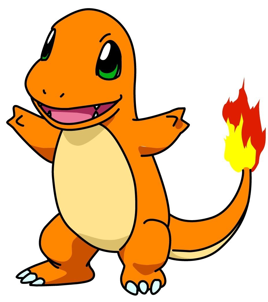 Naklejka Uv Wypukła Ozdobna DTF UV Aplikacja Charmander