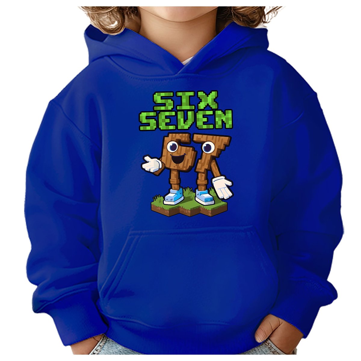 BLUZA DZIECIĘCA Z KAPTUREM 67 SIX SEVEN VIRAL 110-116 DLA DZIECKA PREZENT