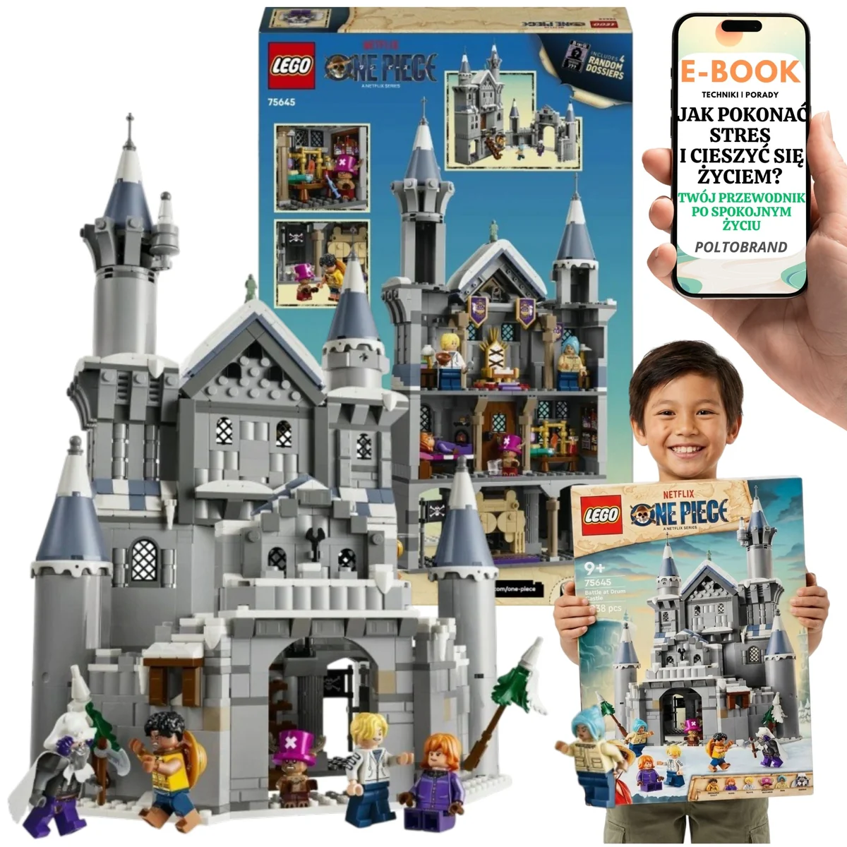 LEGO One Piece Zamek Drum Prezent Dla Fana Anime 75645