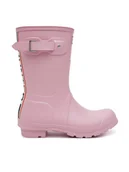 Kalosze damskie - Hunter Kalosze WFS2353RMA Różowy - miniaturka - grafika 1
