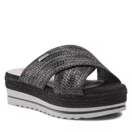 Espadryle damskie - Big Star Espadryle JJ274A397 Black - miniaturka - grafika 1