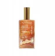 Balsamy i kremy do opalania - Alphanova Sun Beauty, Bio Suchy Olejek z Efektem Glow, Utrwalający Opaleniznę, 100 ml - miniaturka - grafika 1