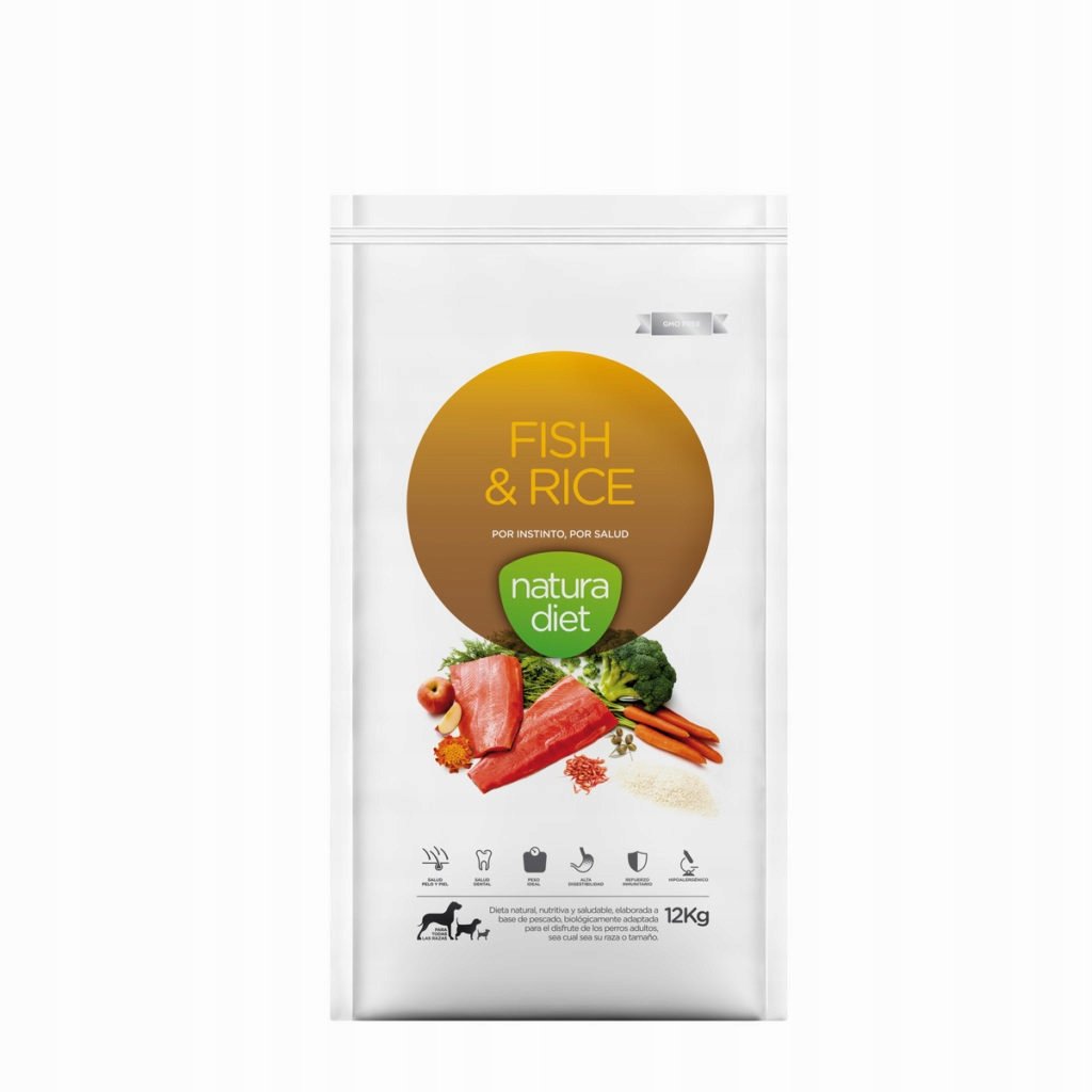 Natura Diet Salmon&Rice 12 kg