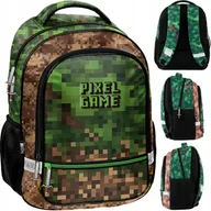 Plecaki szkolne i tornistry - Minecraft Plecak Szkolny Piksele Do 1 Klasy Podstawówki Dla Chłopaka Gra - miniaturka - grafika 1