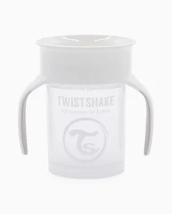 TWISTSHAKE KUBEK NIEKAPEK 360 BIAŁY, 230ML - Kubki dla dzieci - miniaturka - grafika 1