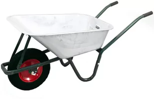 Taczka Ogrodowa Z Czarnym Kołem PU Do 250kg 100l - Taczki - miniaturka - grafika 1