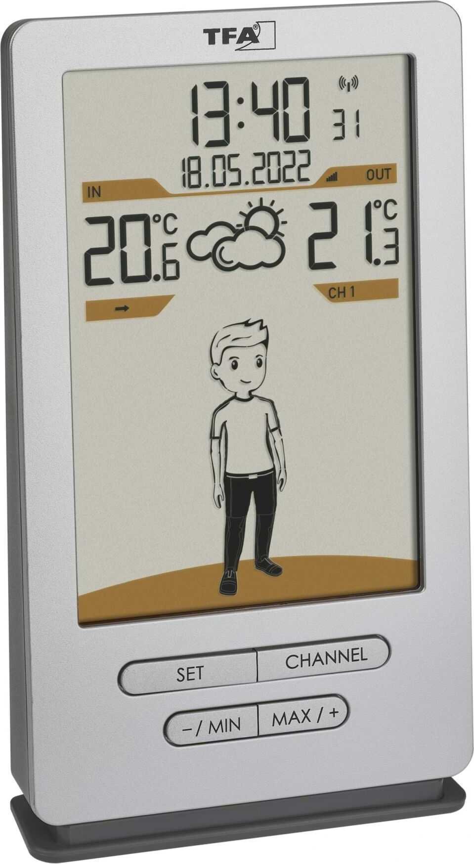 TFA 35.1166.54 Radiowa stacja pogodowa WEATHER JACK