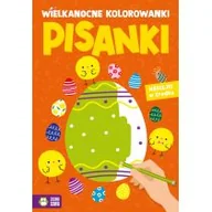 Kolorowanki, wyklejanki - Pisanki. Wielkanocne kolorowanki - miniaturka - grafika 1