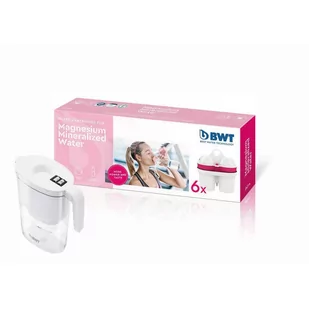 BWT Filtry wymienne 6 sztuk + dzbanek VIDA MEI 2,6 l gratis - Dzbanki filtrujące - miniaturka - grafika 1