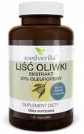 Suplementy diety - Liść oliwny 120 kapsułek MEDVERITA - miniaturka - grafika 1