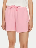 Spodenki damskie - Puma Szorty sportowe HER 678701 Różowy Regular Fit - miniaturka - grafika 1