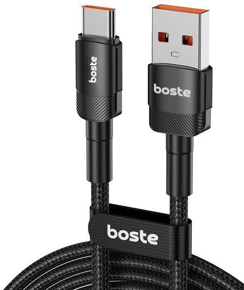 Boste Beauty Armor Series Kabel USB-A do USB-C ,Typ-C, 3A, 1M, Szybkie ładowanie