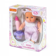 Lalki dla dziewczynek - Polesie Lalka Świetny Bobas z zestawem do karmienia - miniaturka - grafika 1