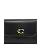 Portfele - Coach Mały Portfel Damski CZ111 Czarny - miniaturka - grafika 1