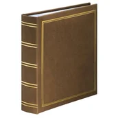 Albumy fotograficzne - Album na zdjęcia wsuwane HAMA, London MEMO, 100 stron, 22,5x22cm, brązowy - miniaturka - grafika 1