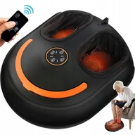 Masażery - PRZENOŚNY ELEKTRYCZNY MASAŻER DO STÓP SHIATSU 3 POZIOMY GRZANIA EKRAN LCD - miniaturka - grafika 1
