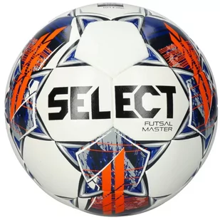 Select Futsal Master Grain FIFA Basic Ball MASTER WHT-NAV, unisex, piłki do piłki nożnej, Białe - Piłka nożna - miniaturka - grafika 1
