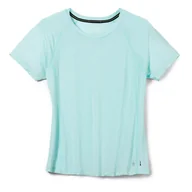 Koszulki i topy damskie - Koszulka damska Smartwool  Merino Sport 120 Short Sleeve Bleached Aqua S - miniaturka - grafika 1