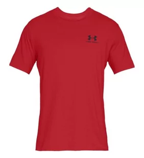 T-shirt męski SPORTSTYLE LEFT CHEST Under Armour 1326799-600 - Koszulki męskie - miniaturka - grafika 1