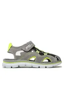 Buty dla chłopców - Primigi Sandały 3896322 S Szary - miniaturka - grafika 1