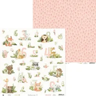Scrapbooking - Papier P13 - WOODLAND CUTIES 03 30x30 - miniaturka - grafika 1