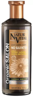 Szampon do włosów suchych Naturvital Organic Salon Shampoo Sin Sulfatos Cuidado Delicado 300 ml (8414002070503) - Szampony do włosów - miniaturka - grafika 1