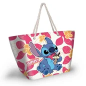 Torebki damskie - Disney Lilo and Stitch Ice Cream-Soleil torba plażowa, różowa, 52 x 37 cm, Różowy Lilo i Stitch, Jeden rozmiar, Torba plażowa Soleil - miniaturka - grafika 1