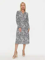 Sukienki - Morgan Sukienka koszulowa 242-RMALO Czarny Regular Fit - miniaturka - grafika 1