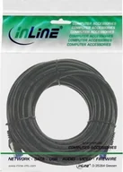 Patchcordy - InLine InLine® Patch cable armoured, U/FTP, Cat.6A, black, 30m - miniaturka - grafika 1