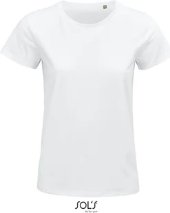 SOLs 03579 Koszulka damska, Pioneer Women T-Shirt, Jersey 175 - Kolor: Biały - Rozmiar: M - Koszulki i topy damskie - miniaturka - grafika 1