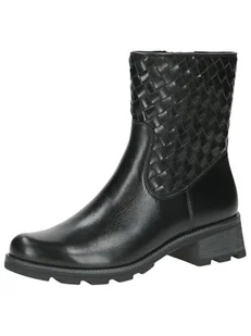 Caprice Buty damskie Boot Flat 9-25429-43 Półdługie kozaki, Black Nappa, 41 EU, Czarna papka, 41 EU - Kozaki damskie - miniaturka - grafika 1