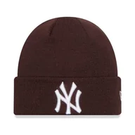 Czapki damskie - New Era New York Yankees Czapka zimowa dla dzieci Brązowa - miniaturka - grafika 1