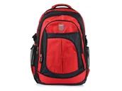 Plecaki - czerwony PLECAK sportowy duży Bag Street A4 Miejski Q66 - miniaturka - grafika 1