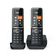 Telefony stacjonarne - Telefon Bezprzewodowy Gigaset L36852-H3001-D204 Czarny - miniaturka - grafika 1