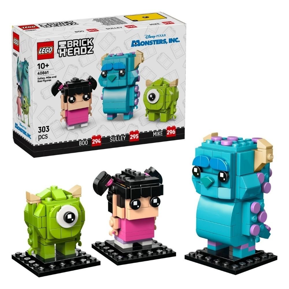 LEGO BrickHeadz 40861 Figurki Sulley’ego Mike’a i Boo