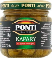 Pasztet i przetwory mięsne - Ponti Kapary w occie winnym 95 g - miniaturka - grafika 1