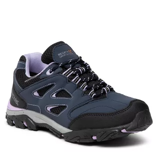 Buty trekkingowe damskie - Trekkingi REGATTA - Holcombe Iep Low Jnr RKF572 Navy Blazer/Lilac XW9 - grafika 1