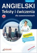 Książki do nauki języka angielskiego - Edgard Angielski Teksty i ćwiczenia dla zaawansowanych + CD - Edgard - miniaturka - grafika 1