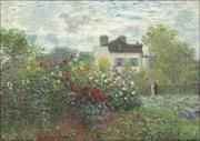 Plakaty - Galeria Plakatu, Plakat, The Artist&rsquo;s Garden in Argenteuil, A Corner of the Garden with Dahlias, Claude Monet, 40x30 cm - miniaturka - grafika 1