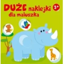 Duże naklejki dla maluszka Nosorożec 3+ Nowa - Rolnictwo i przemysł - miniaturka - grafika 1