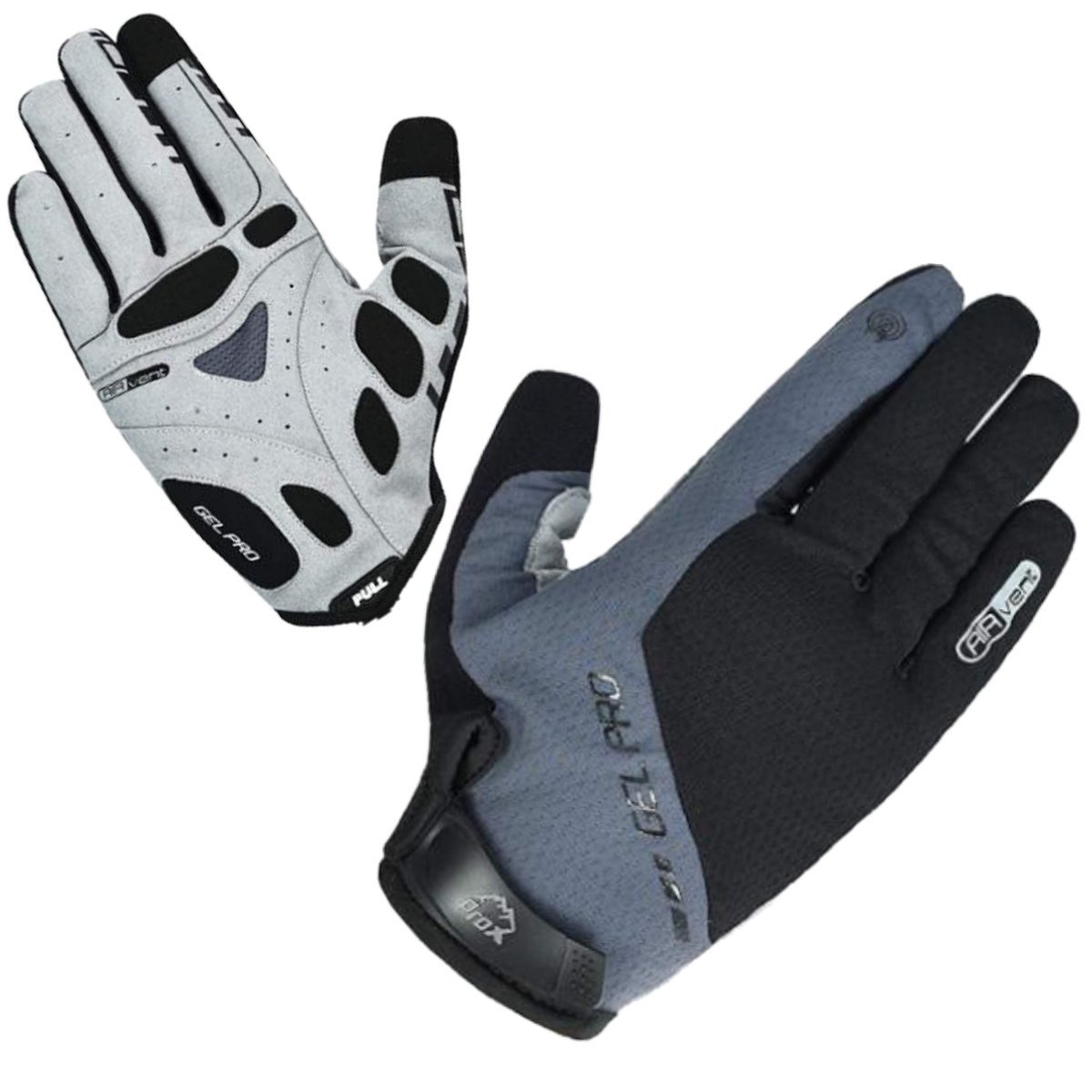 RĘKAWICZKI ROWEROWE ŻELOWE DŁUGIE DOTYKOWE PROX SUPREME AIR VENT XL