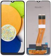 Części serwisowe do telefonów - Oryginalny wyświetlacz LCD + ekran dotykowy Samsung Galaxy A03 SM-A035G (Regenerowany) - miniaturka - grafika 1