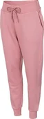 Spodnie sportowe damskie - 4f Spodnie damskie H4L22-SPDD350 Jasny róż r. XL - miniaturka - grafika 1
