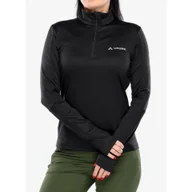 Bluzy narciarskie - Bluza polarowa damska Vaude Livigno Halfzip II - miniaturka - grafika 1